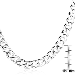 Foto 3 | Collar West Coast Jewelry Con Forma De Cadena Eslabonada Para Hombre En Acero Inoxidable - Venta Internacional.