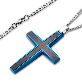 Foto 2 | Colgante West Coast Jewelry Crucible De Acero Inoxidable Bicolor - Venta Internacional.