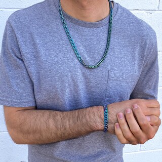 Foto 5 | Set De Joyas West Coast Jewelry Crucible De Acero Inoxidable Para Hombre - Venta Internacional.