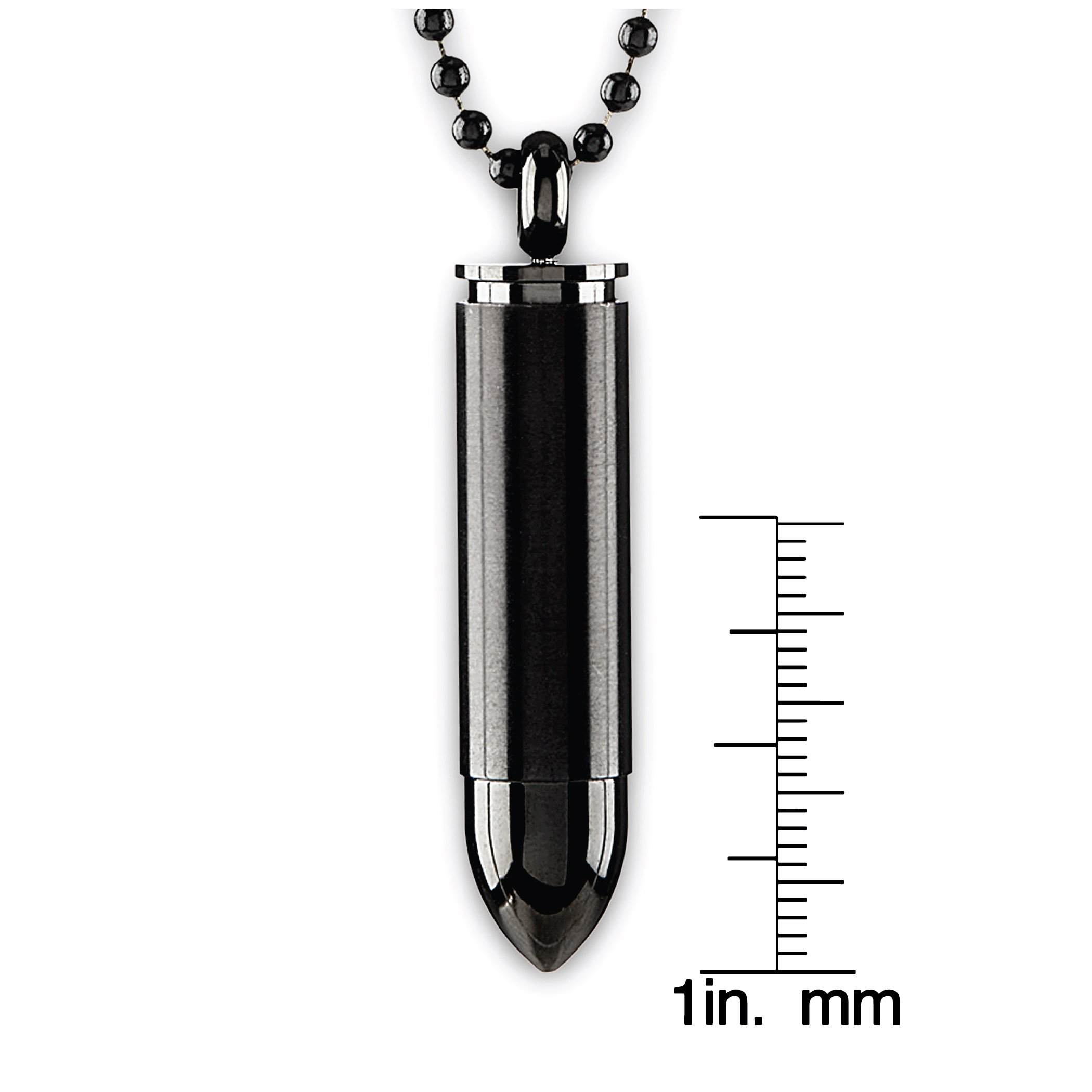 Foto 4 pulgar | Collar West Coast Jewelry Con Colgante En Forma De Cápsula En Forma De Bala Para Hombre - Venta Internacional.