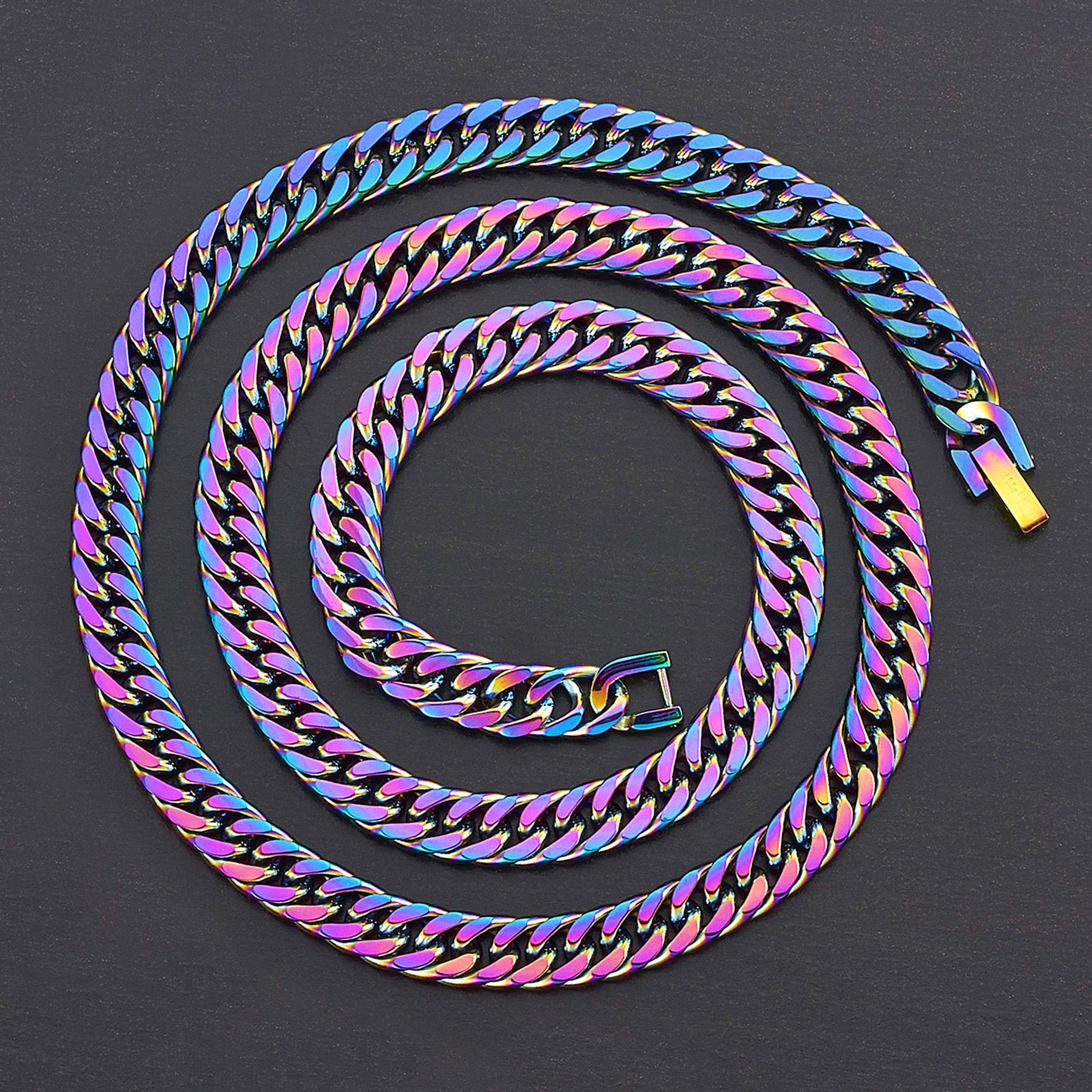 Foto 4 pulgar | Collar West Coast Jewelry Crucible De Acero Inoxidable Pulido - Venta Internacional.