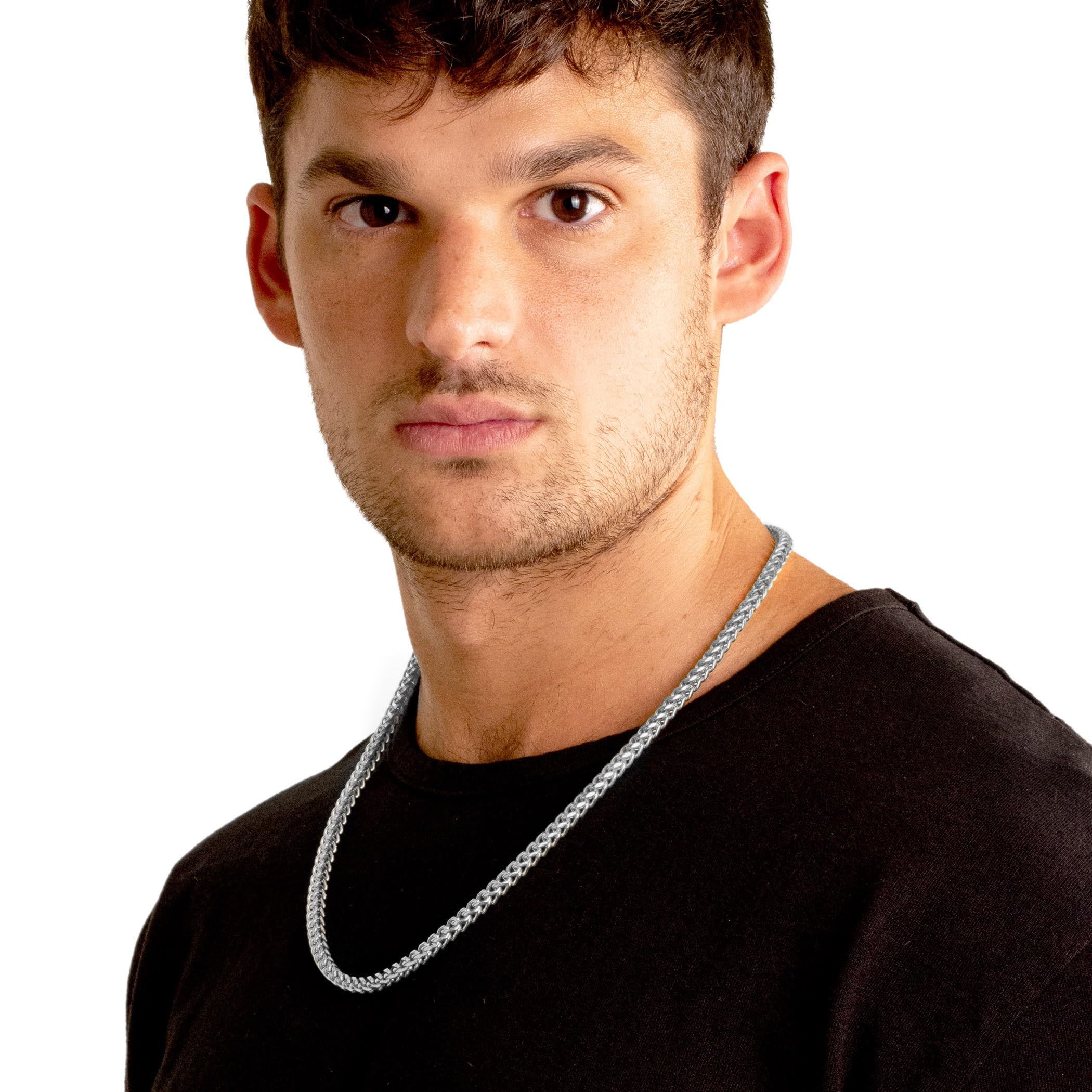 Foto 8 pulgar | Collar De Acero Inoxidable Para Hombre West Coast Jewelry Crucible - Venta Internacional.