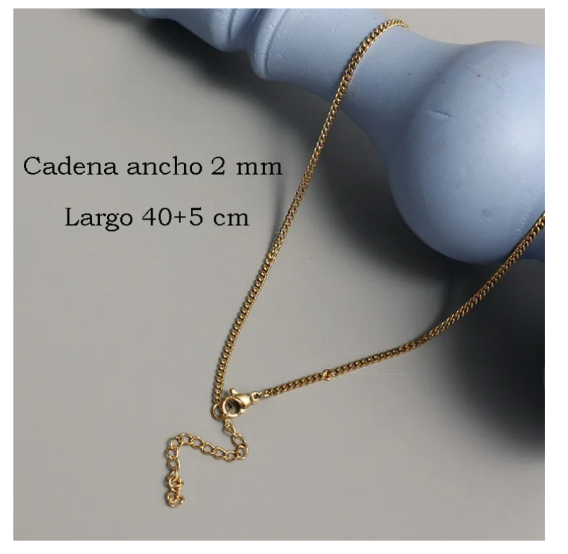 Foto 6 pulgar | Collar Con Dije De Corazón Chapado En Oro 18k Para Mujer