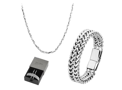 Foto 1 | Elegante Pulsera Xtellar Para Caballero Con Doble Fila Y Hebilla Magnética