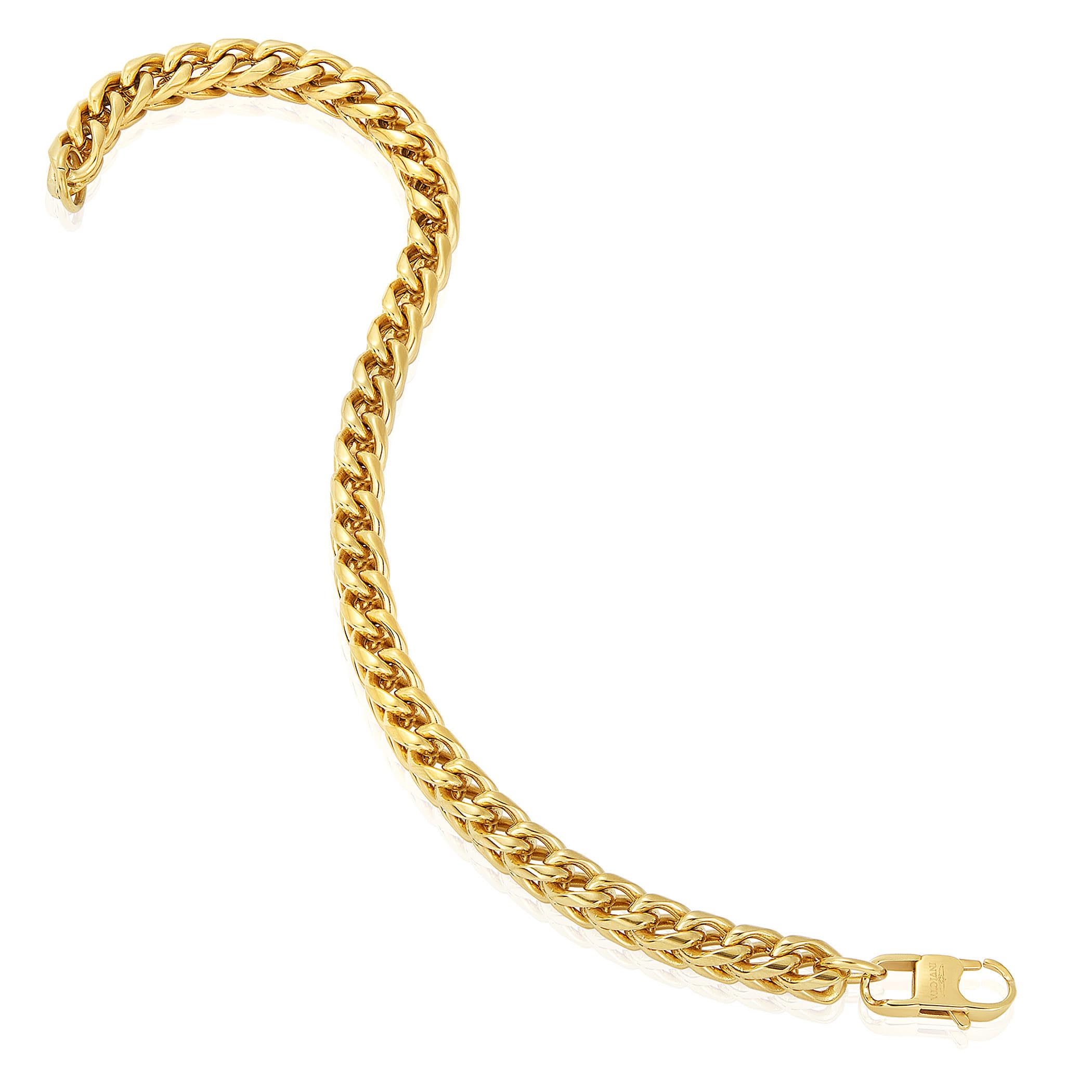 Foto 3 pulgar | Conjunto De Joyas: Pulsera Y Collar Con Forma De Eslabón Invicta Franco - Venta Internacional.