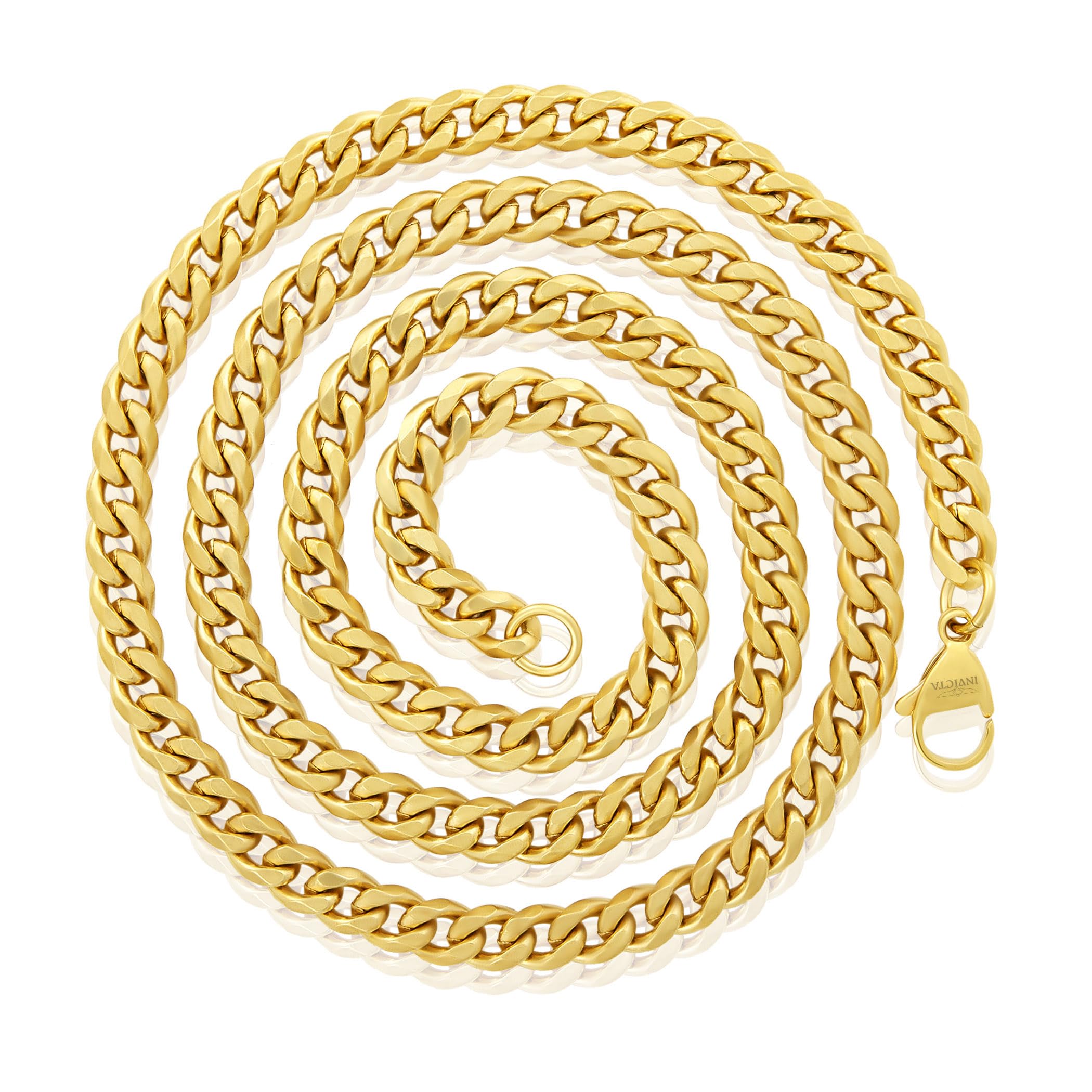 Foto 4 pulgar | Conjunto De Joyas: Pulsera Y Collar Con Forma De Eslabón Invicta Franco - Venta Internacional.