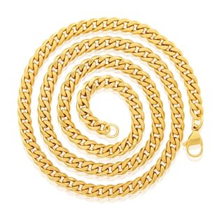 Foto 3 | Conjunto De Joyas: Pulsera Y Collar Con Forma De Eslabón Invicta Franco - Venta Internacional.