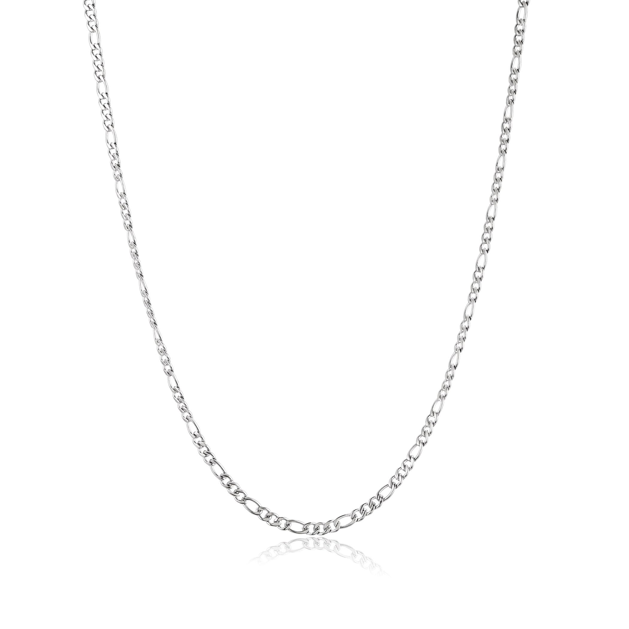 Foto 3 pulgar | Collar Invicta Jewelry Con Cadena Fígaro Pulida Para Hombre  24 Pulgadas - Venta Internacional.