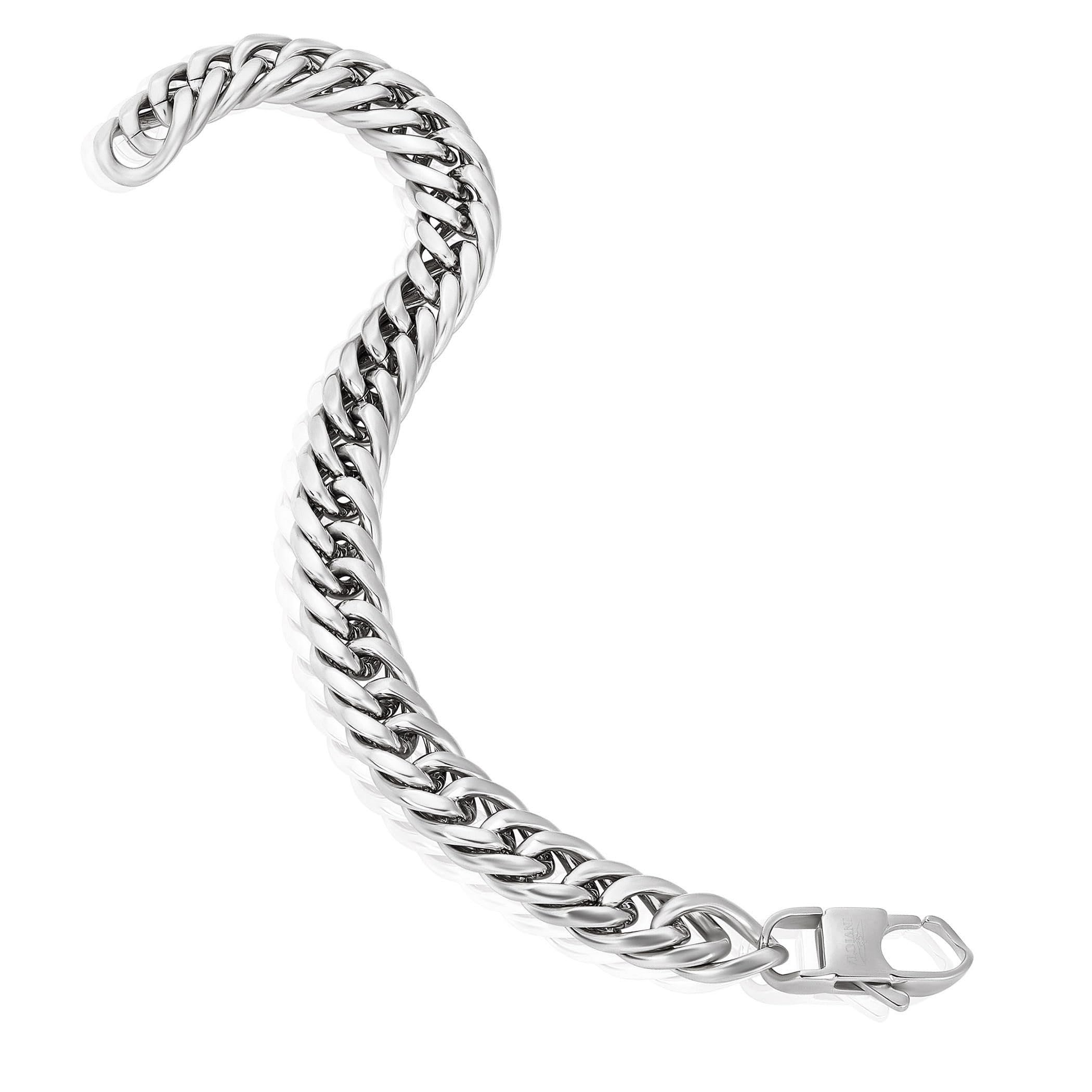 Foto 6 pulgar | Conjunto De Joyas Invicta Para Hombre  Pulsera Y Collar Con Doble Cadena - Venta Internacional.