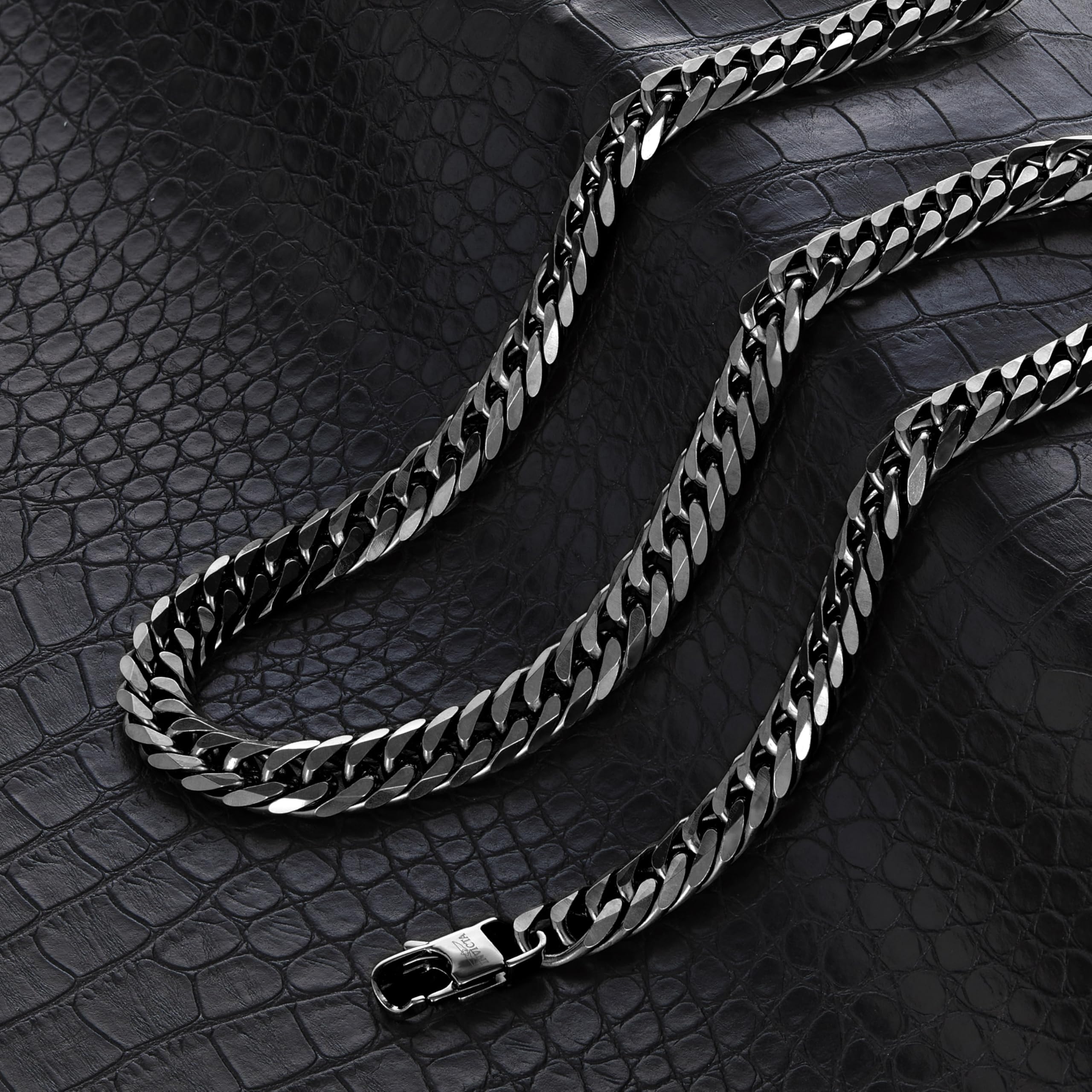 Foto 3 | Conjunto De Joyas Invicta Para Hombre  Pulsera Y Collar Con Doble Cadena - Venta Internacional.