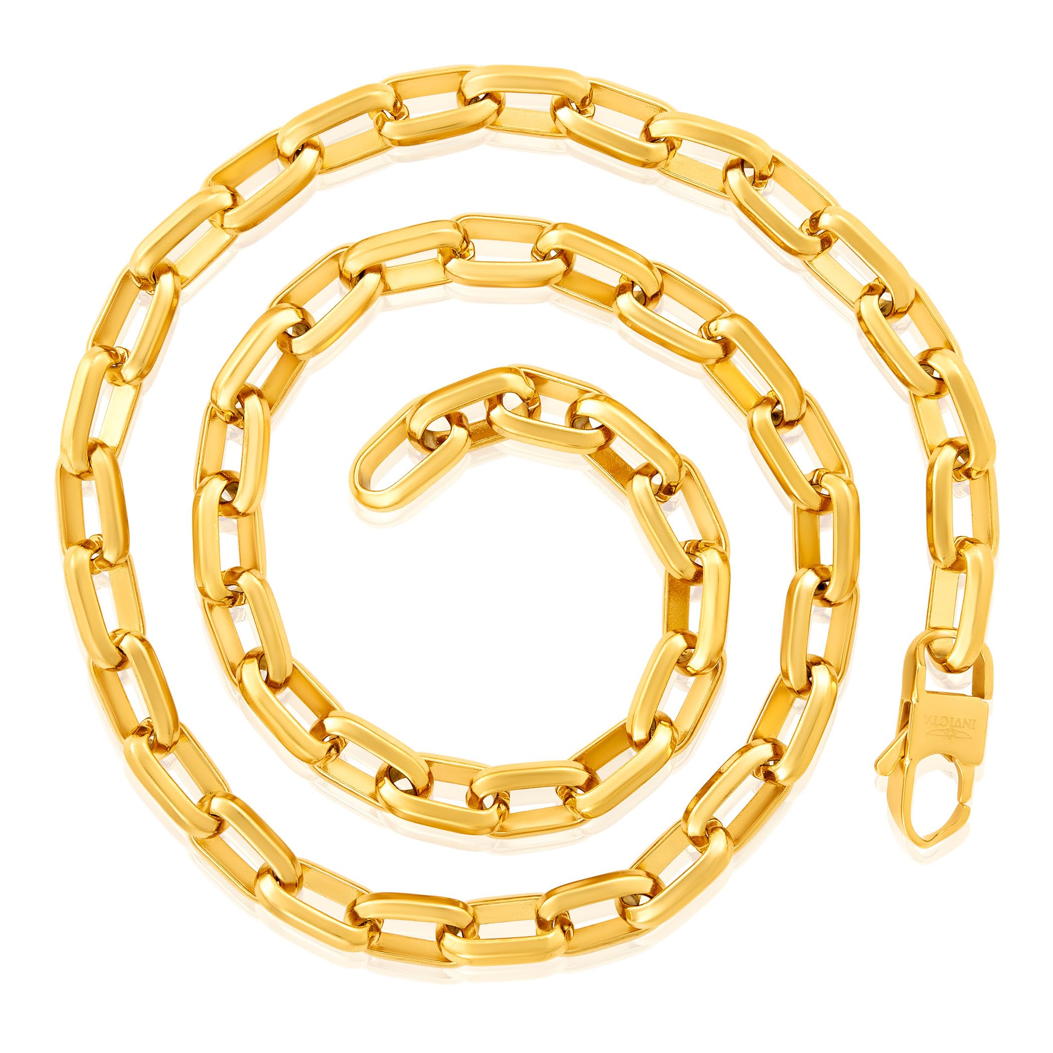 Foto 8 pulgar | Conjunto De Joyas Invicta Beveled Edge Nautical Link Gold Para Hombre - Venta Internacional.