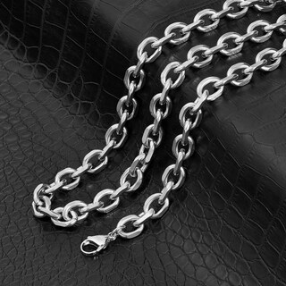 Foto 3 | Conjunto De Joyas Invicta Con Cadena De Eslabones Ovalados Con Borde Afilado Para Hombre - Venta Internacional.