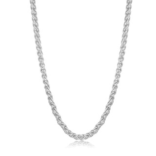 Foto 1 | Collar Invicta Jewelry Con Cadena De Trigo Spiga Para Hombre 24 Pulgadas - Venta Internacional.