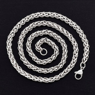 Foto 3 | Collar Invicta Jewelry Con Cadena De Trigo Spiga Para Hombre 24 Pulgadas - Venta Internacional.
