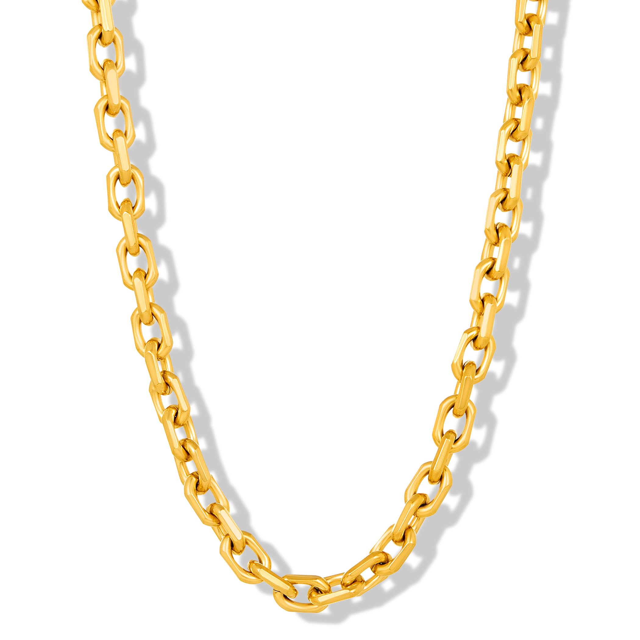 Foto 2 pulgar | Collar Invicta Gold De Acero Inoxidable Para Hombre De 24 Cm De Longitud - Venta Internacional.