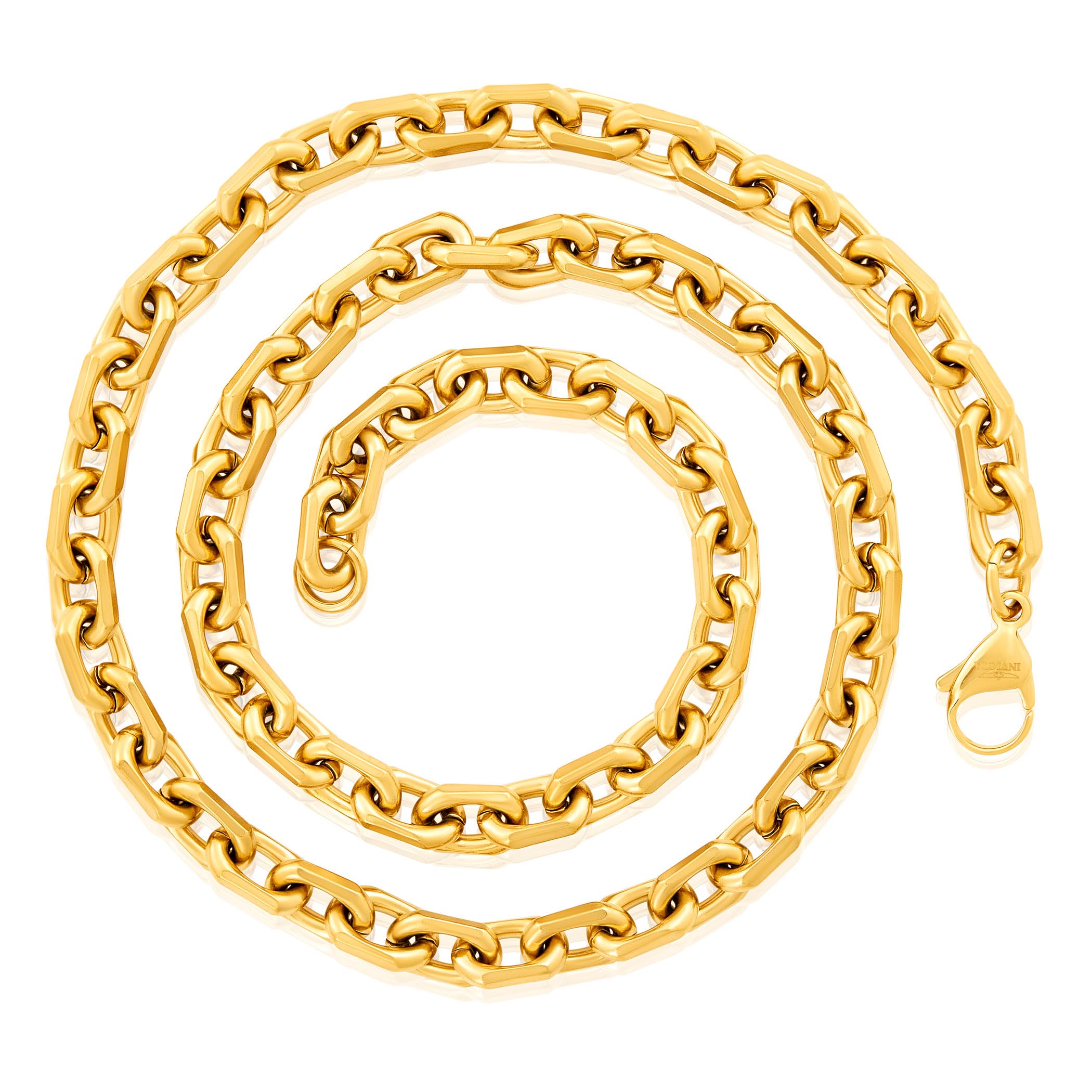 Foto 5 | Collar Invicta Gold De Acero Inoxidable Para Hombre De 24 Cm De Longitud - Venta Internacional.