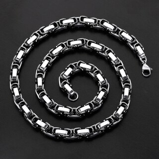 Foto 3 | Collar Invicta Jewelry De Acero Inoxidable Negro Para Hombre 26 Cm - Venta Internacional.
