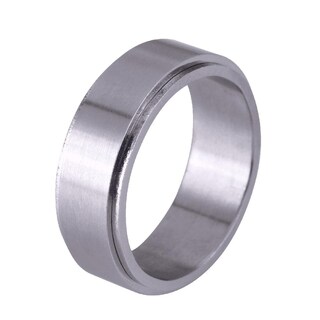 Foto 2 | Anillos Giratorios Anti Ansiedad Luckman Modelo Elton color Negro con Acabado Mate para Hombre
