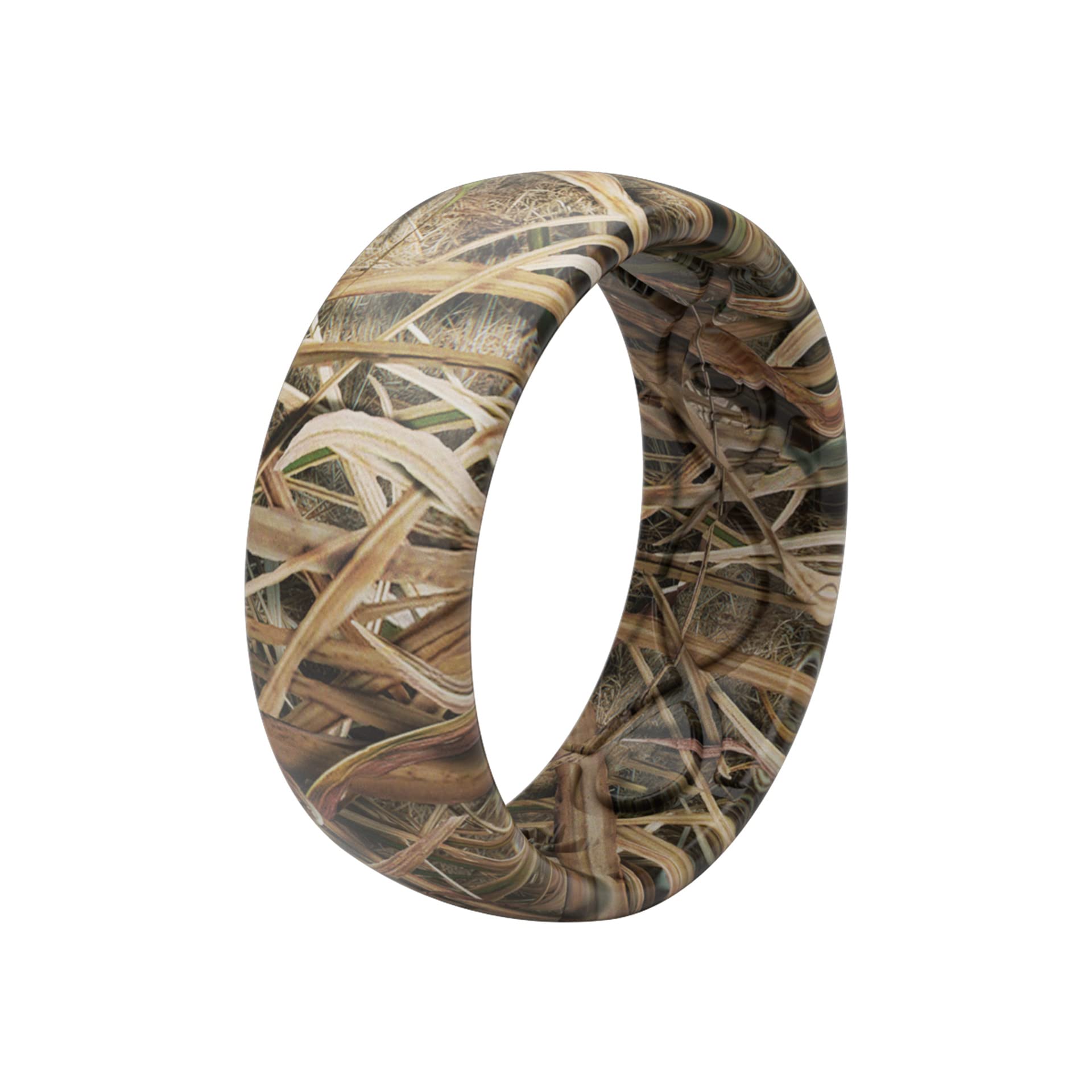 Foto 7 pulgar | Anillo De Silicona Groove Life Mossy Oak Blades Camo, Tamaño 10 - Venta Internacional.