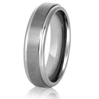 Foto 1 | Anillo West Coast Jewelry De Titanio Cepillado Y Pulido - Venta Internacional.