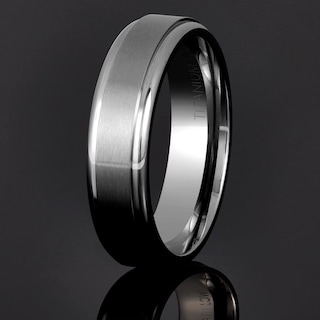 Foto 4 | Anillo West Coast Jewelry De Titanio Cepillado Y Pulido - Venta Internacional.
