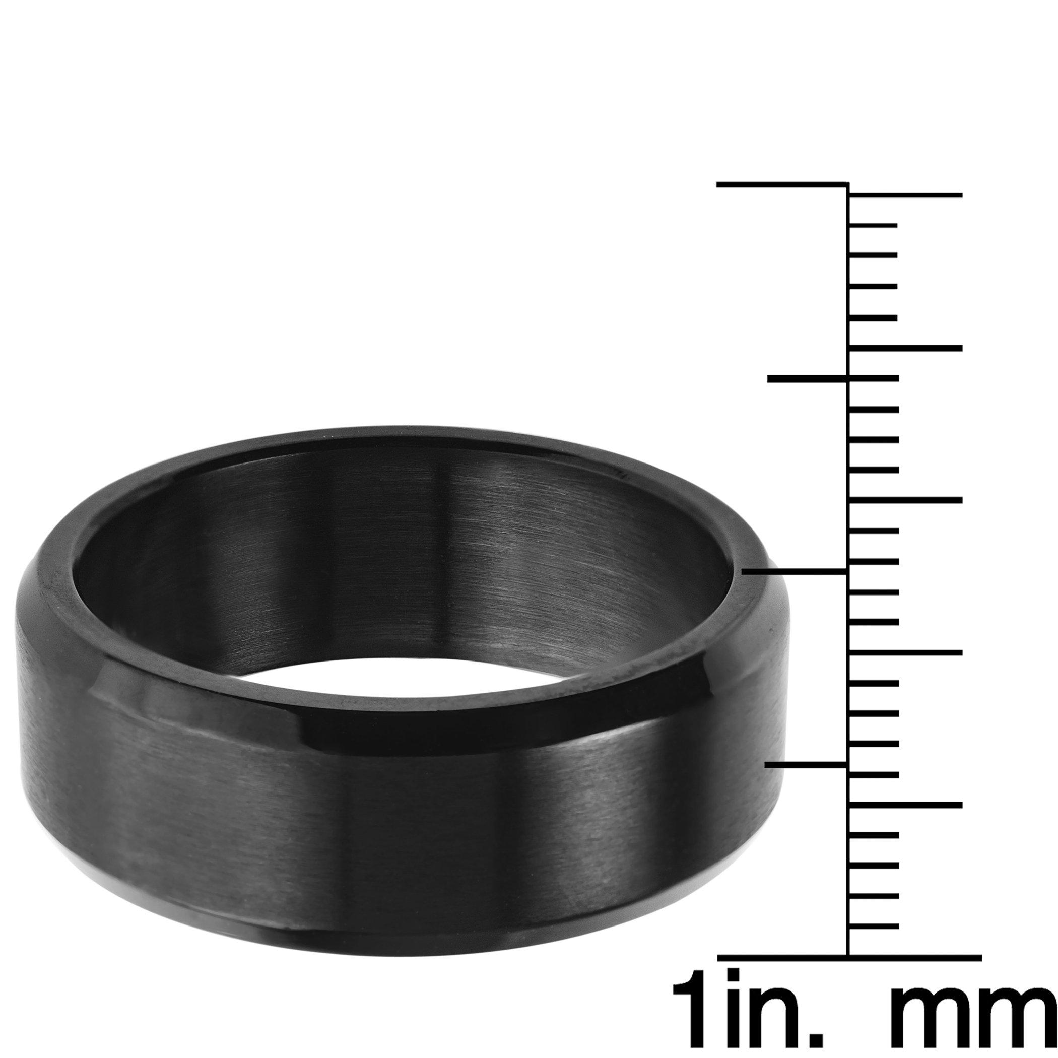 Foto 4 pulgar | Anillo West Coast Jewelry Crucible De Acero Satinado Y Pulido - Venta Internacional.