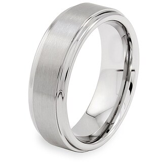 Foto 1 | Anillo West Coast Jewelry De Carburo De Tungsteno Cepillado, 7 Mm, Tamaño 9 - Venta Internacional.