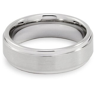 Foto 2 | Anillo West Coast Jewelry De Carburo De Tungsteno Cepillado, 7 Mm, Tamaño 9 - Venta Internacional.
