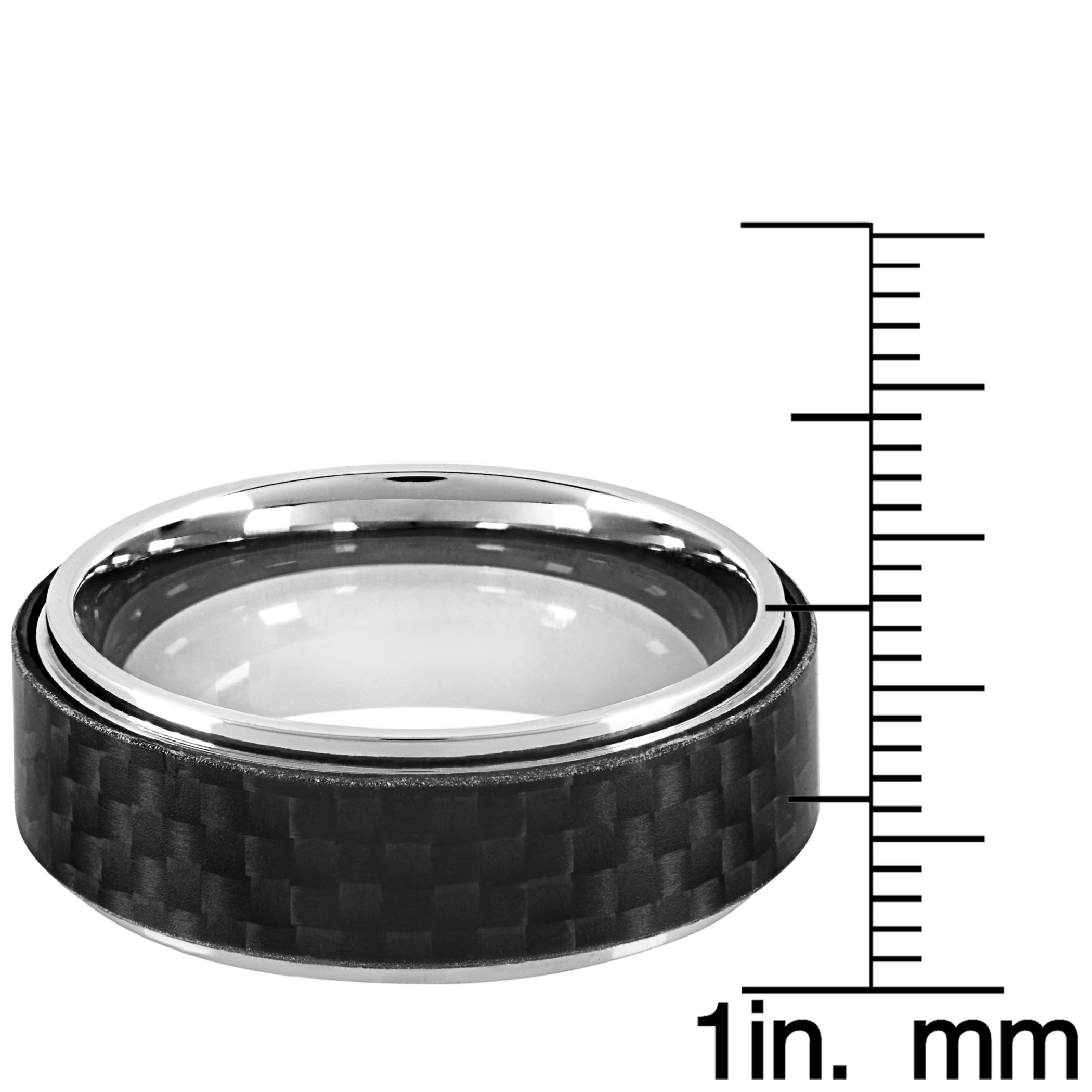 Foto 4 pulgar | Anillo West Coast Jewelry De Acero Inoxidable Pulido Para Hombre - Venta Internacional.