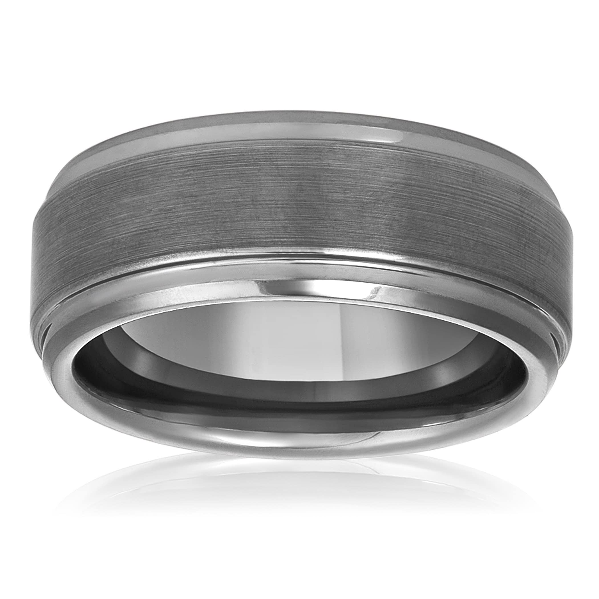 Foto 3 pulgar | Anillo De Boda West Coast Jewelry, Carburo De Tungsteno, 9 Mm - Venta Internacional.