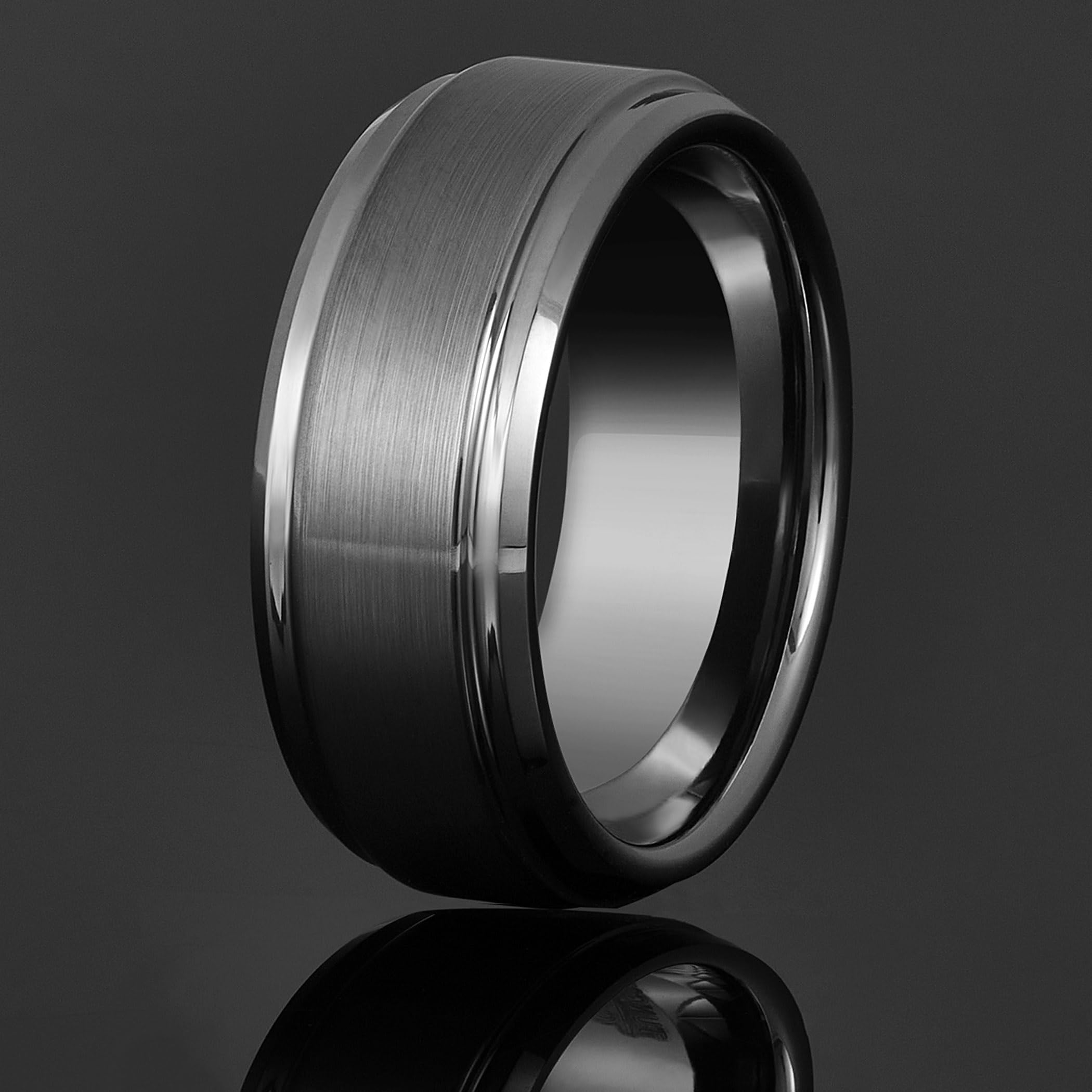 Foto 7 pulgar | Anillo De Boda West Coast Jewelry, Carburo De Tungsteno, 9 Mm - Venta Internacional.