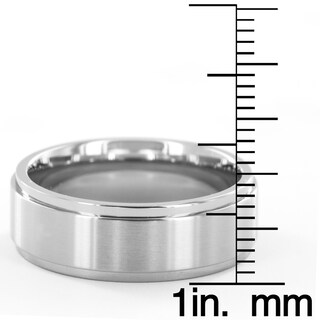 Foto 3 | Alianza De Boda West Coast Jewelry De Titanio Pulido Para Hombre - Venta Internacional.