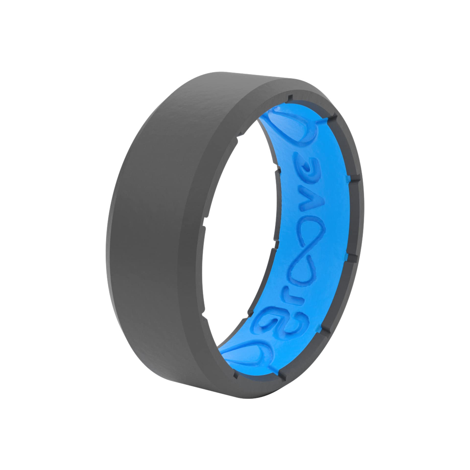 Foto 7 pulgar | Anillo De Silicona Groove Life Edge Deep Stone/blue Para Hombre, Talla 12 - Venta Internacional.