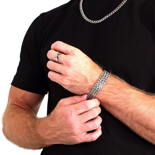 Foto 5 | Anillo De Boda West Coast Jewelry, Carburo De Tungsteno, 7 Mm - Venta Internacional.
