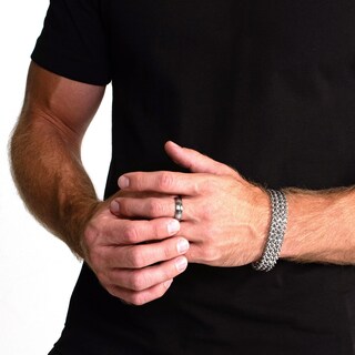 Foto 4 | Anillo De Boda West Coast Jewelry, Carburo De Tungsteno, 7 Mm - Venta Internacional.