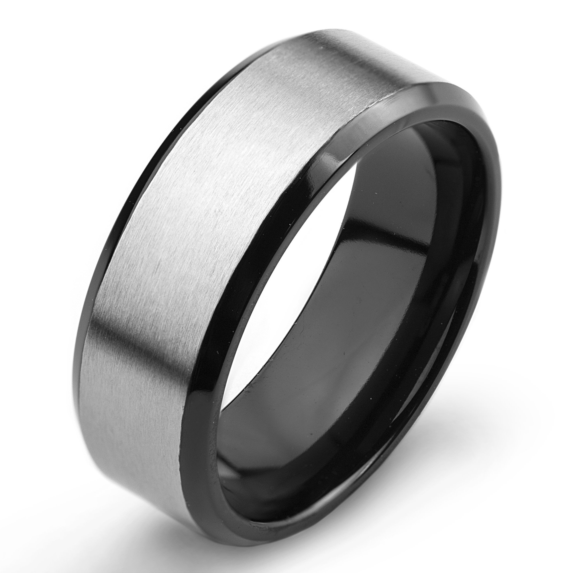 Foto 2 pulgar | Anillo West Coast Jewelry De Titanio Bicolor Tamaño 8.5 Para Hombre - Venta Internacional.