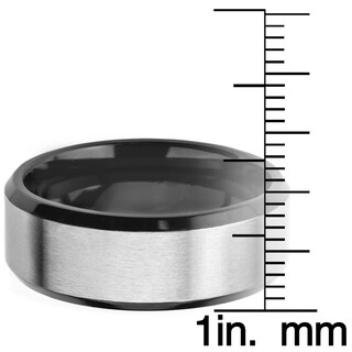 Foto 3 | Anillo West Coast Jewelry De Titanio Bicolor Tamaño 8.5 Para Hombre - Venta Internacional.