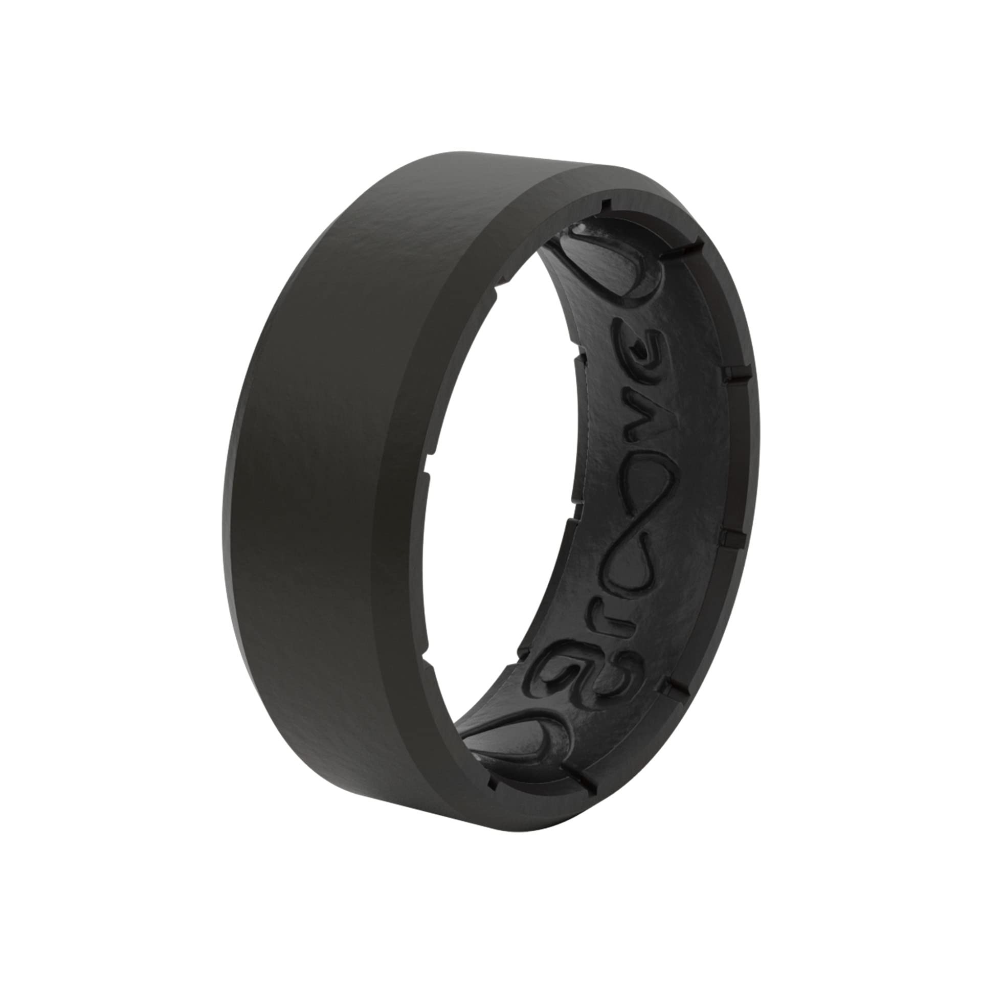 Foto 7 pulgar | Anillo De Silicona Groove Life Edge Negro/negro Para Hombre Talla 10 - Venta Internacional.