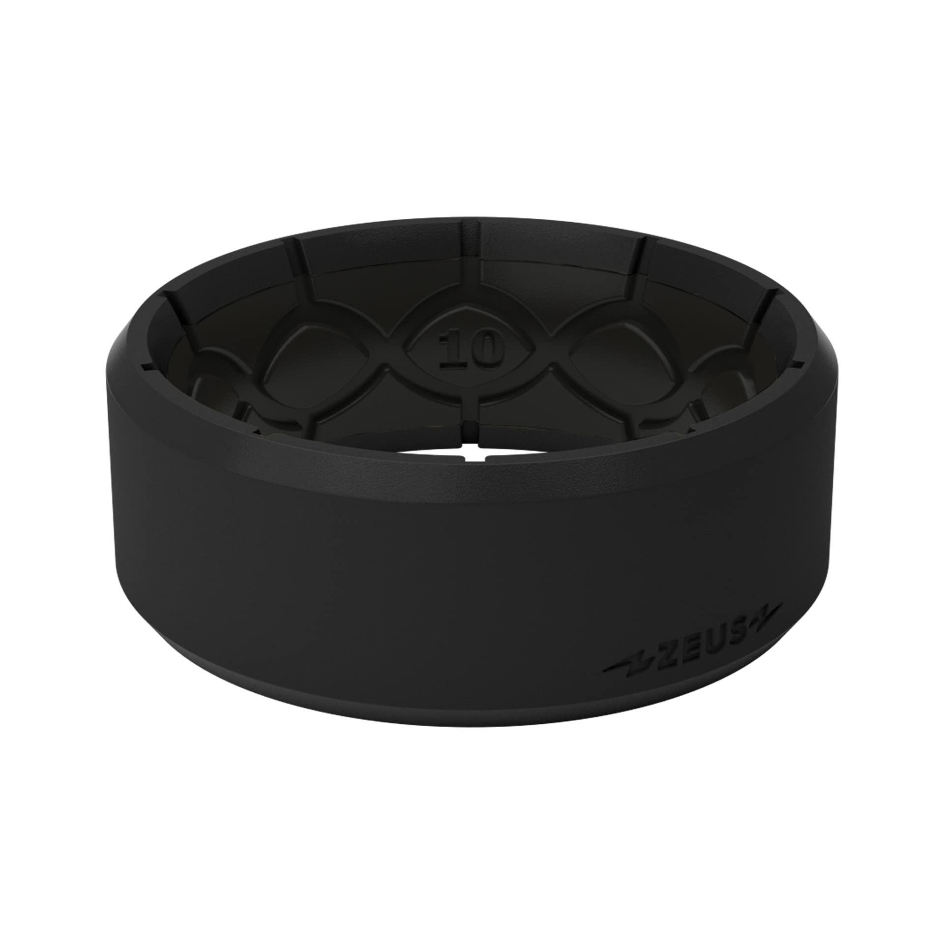 Foto 2 pulgar | Anillo De Silicona Groove Life Zeus Edge Midnight Black, Talla 9 Para Hombre - Venta Internacional.
