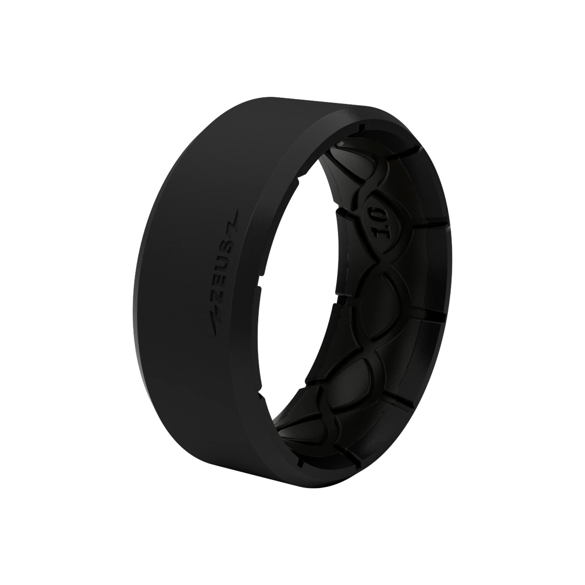 Foto 8 pulgar | Anillo De Silicona Groove Life Zeus Edge Midnight Black, Talla 9 Para Hombre - Venta Internacional.