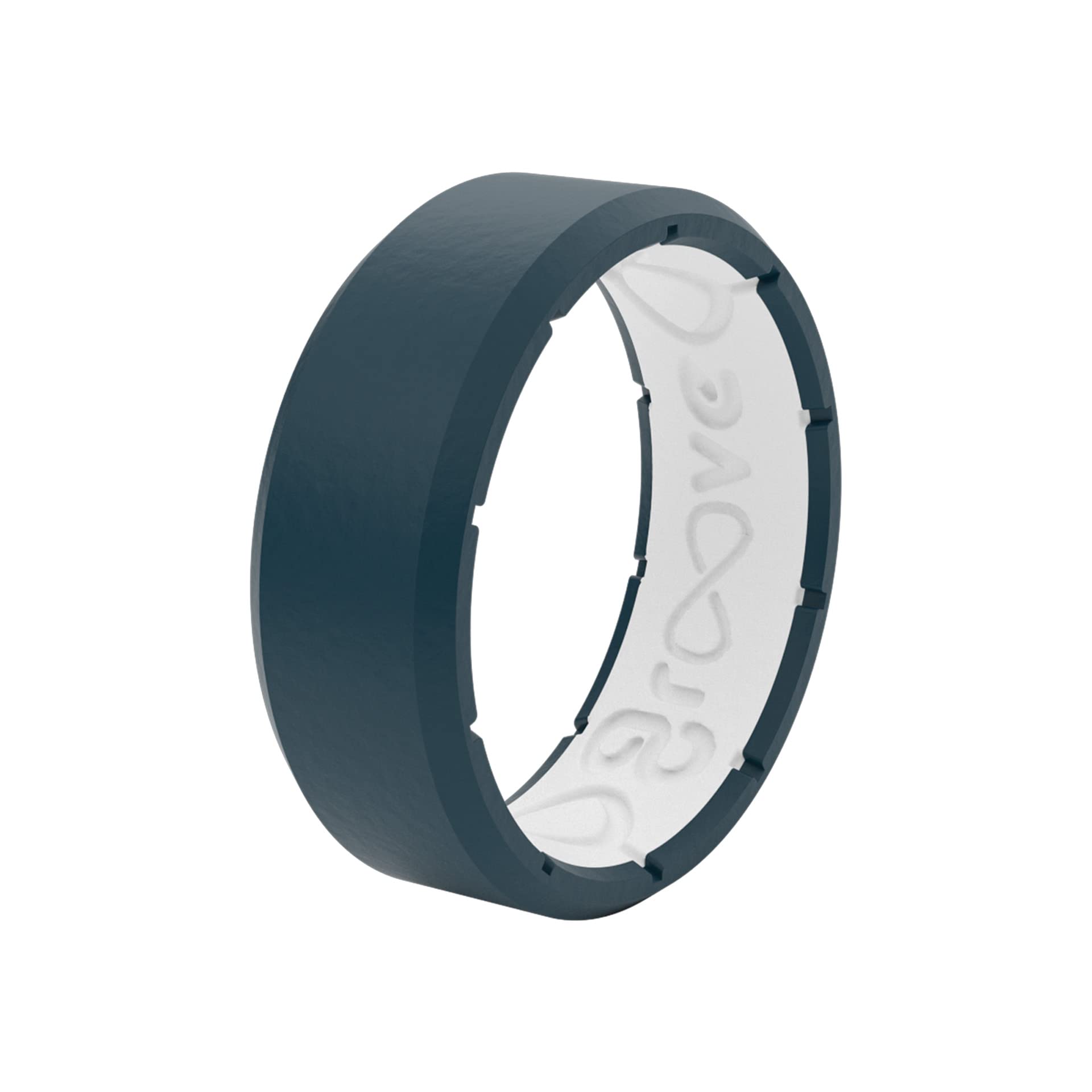 Foto 6 | Anillo De Silicona Groove Life Edge Anchor/blanco Para Hombre Talla 12 - Venta Internacional.