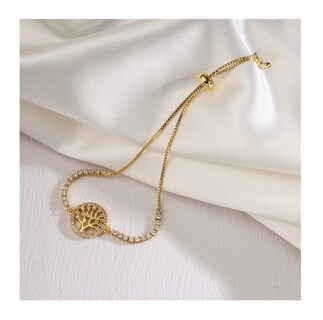 Foto 3 | Pulsera Wünd Dorada para Mujer