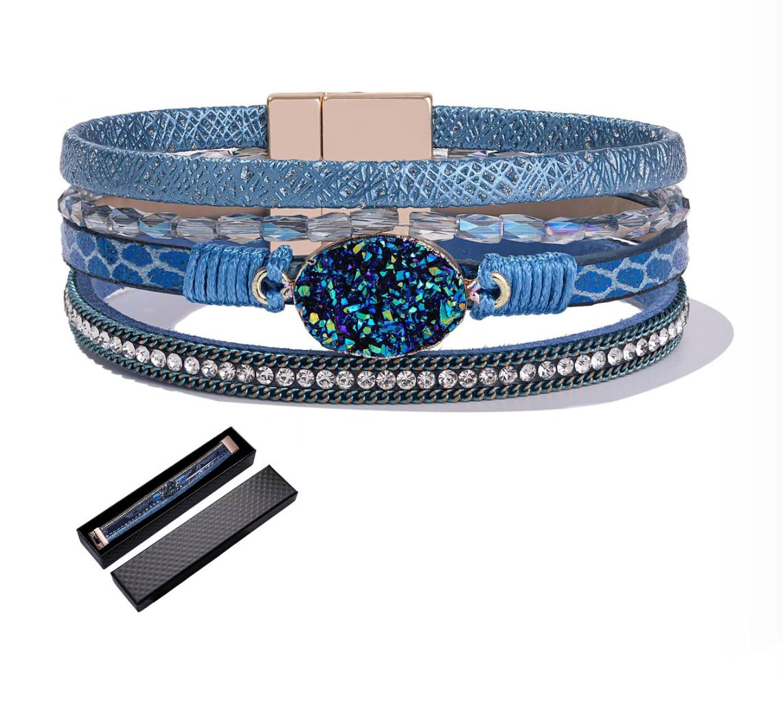 Pulsera Wünd Azul para Mujer