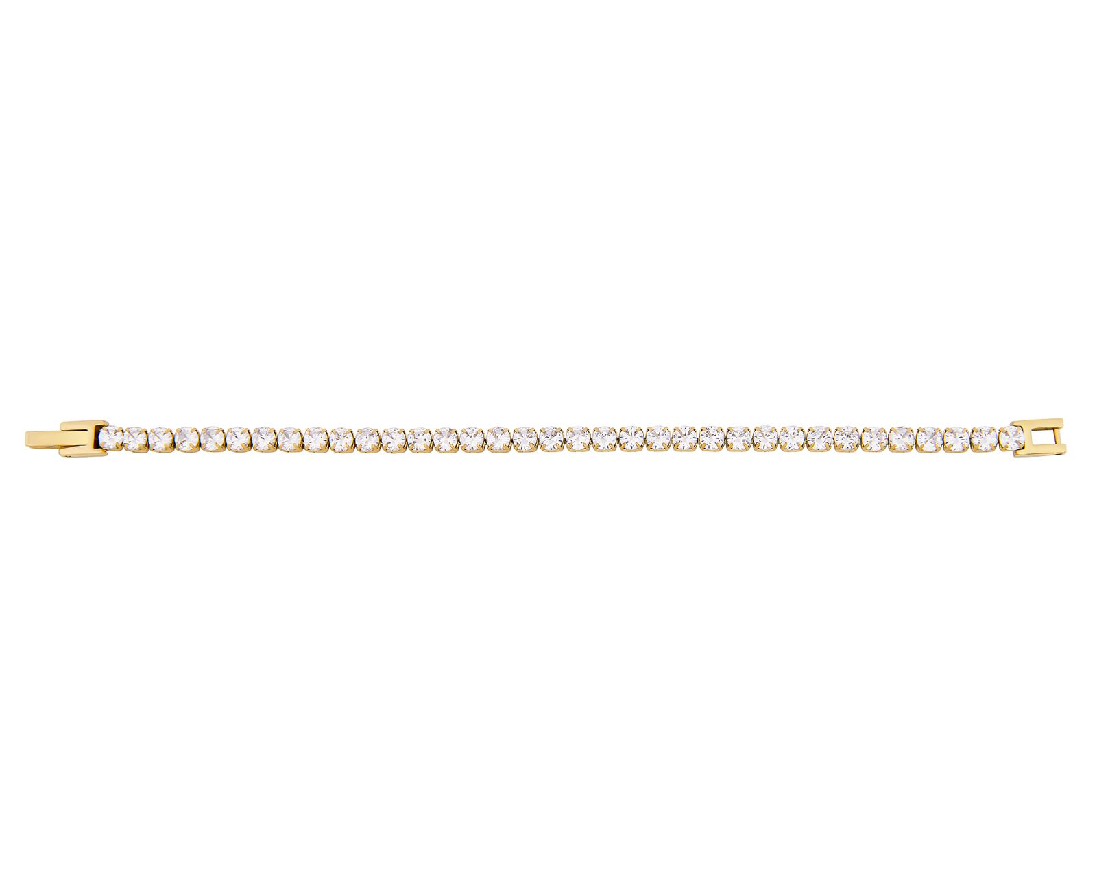 Foto 2 pulgar | Pulsera de Acero Inoxidable Joyas Plafer 1445p-p Dorada