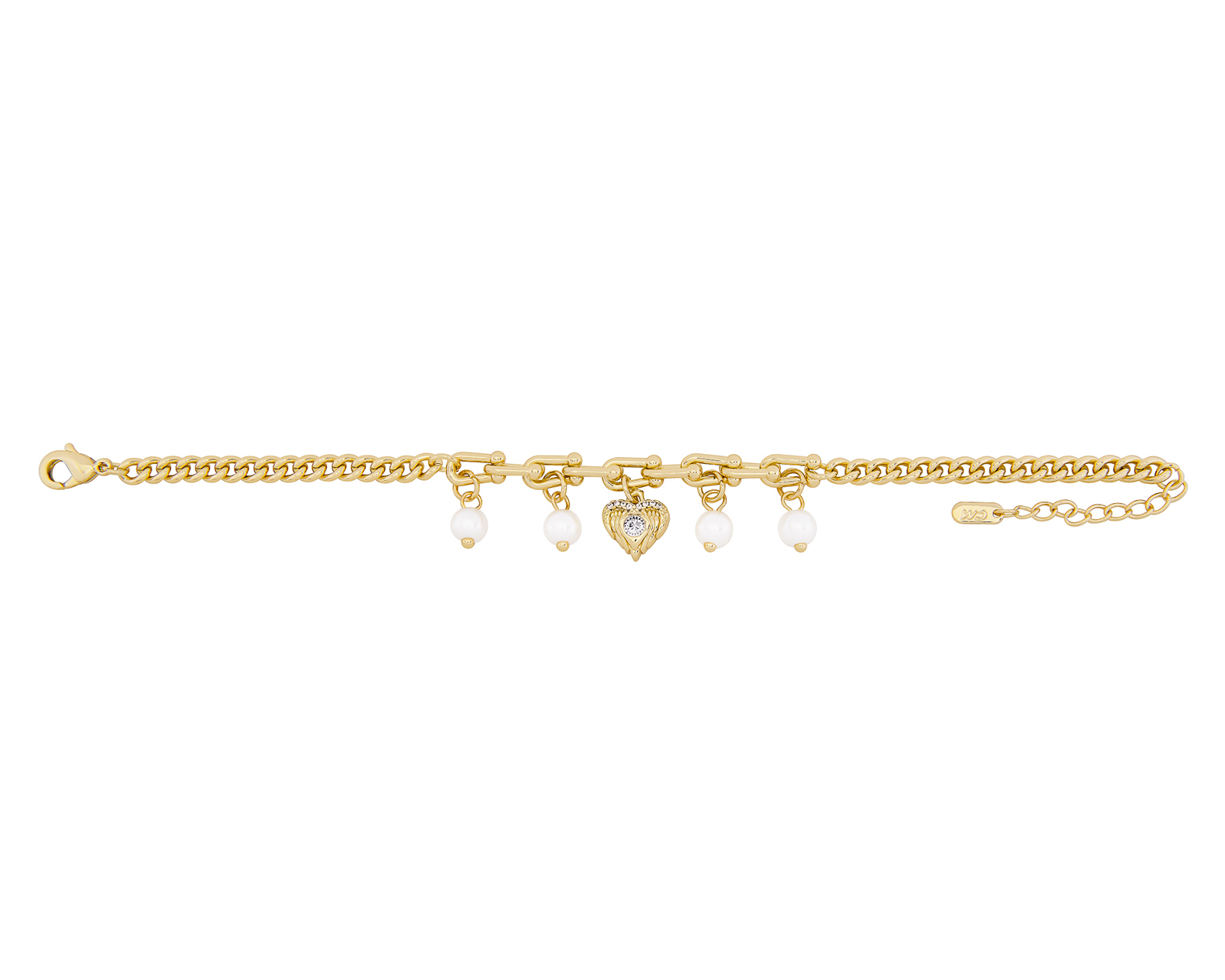 Foto 2 pulgar | Pulsera de Chapa de Oro 18k Joyas Plafer 1861p-ch Dorada