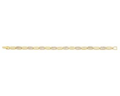 Foto 1 | Pulsera de Chapa de Oro 18k Joyas Plafer 1864p-ch Dorada