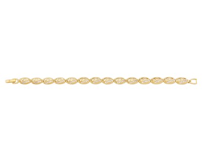 Foto 1 | Pulsera de Chapa de Oro 18k Joyas Plafer 1869p-ch Dorada