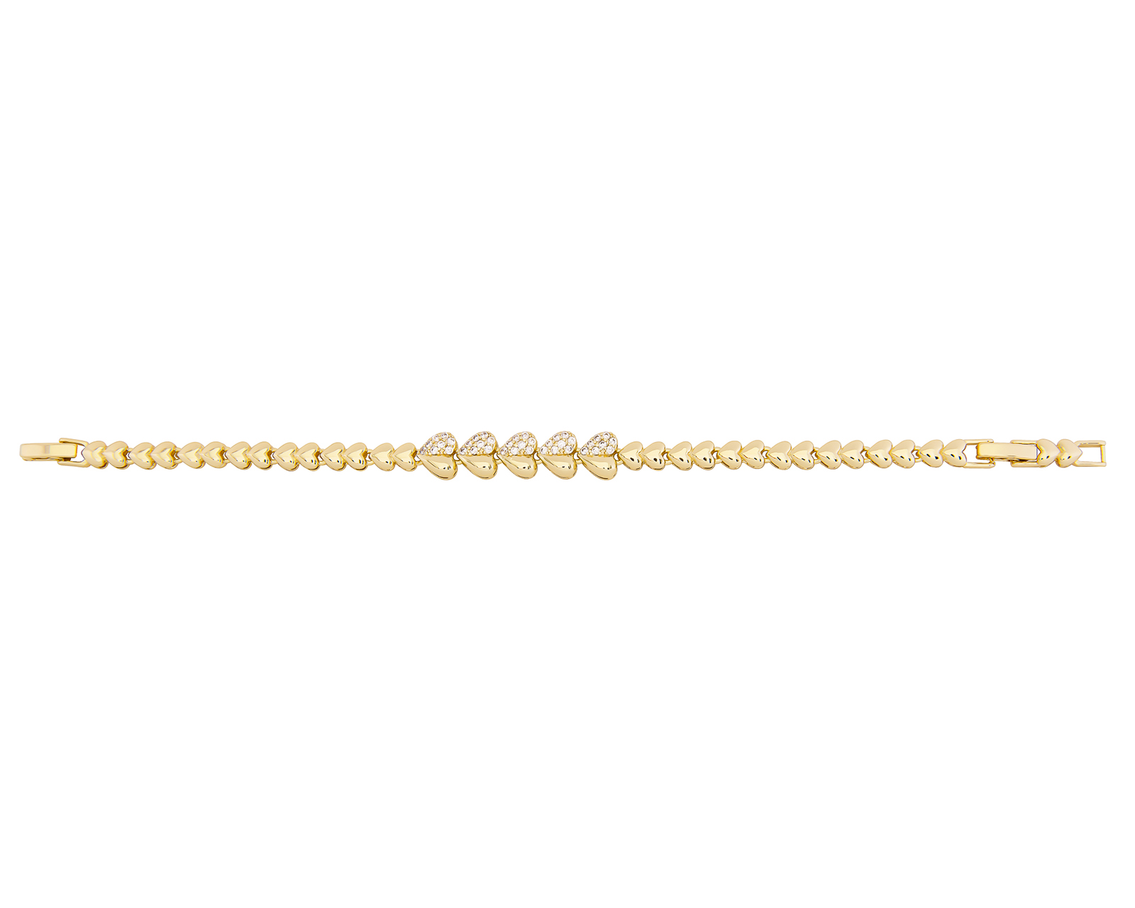 Pulsera de Chapa de Oro 18k Joyas Plafer 1868p-ch Dorada