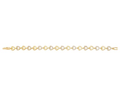Foto 1 | Pulsera de Chapa de Oro 18k Joyas Plafer 1863p-ch Dorada