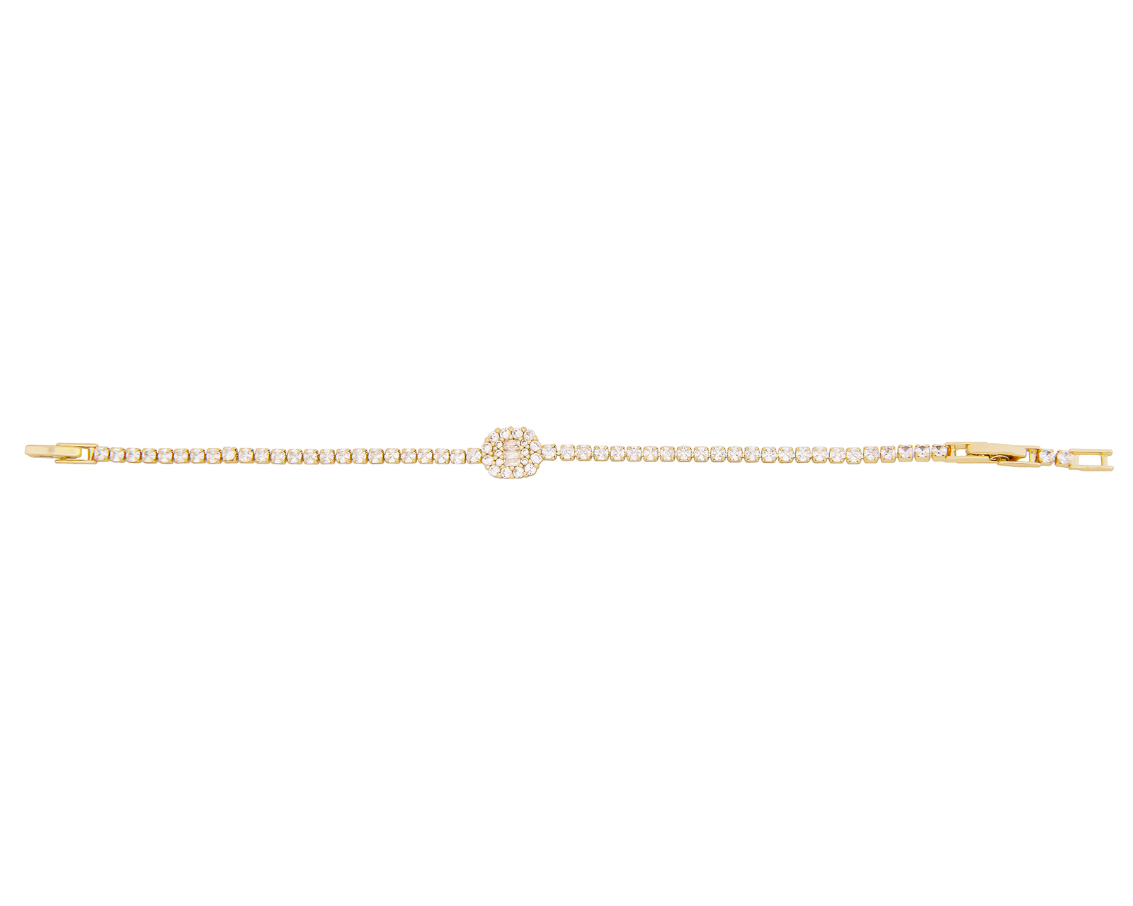 Pulsera de Chapa de Oro 18K Joyas Plafer 1872p-ch Dorada